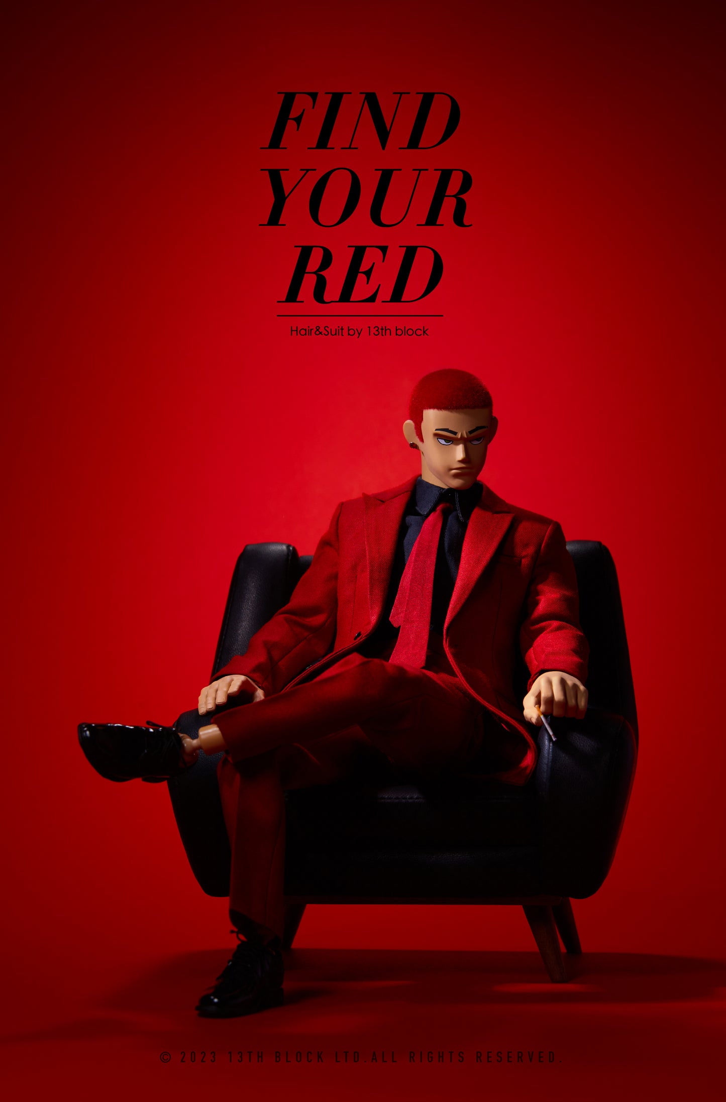 Outfit 004-1 RED suit pack