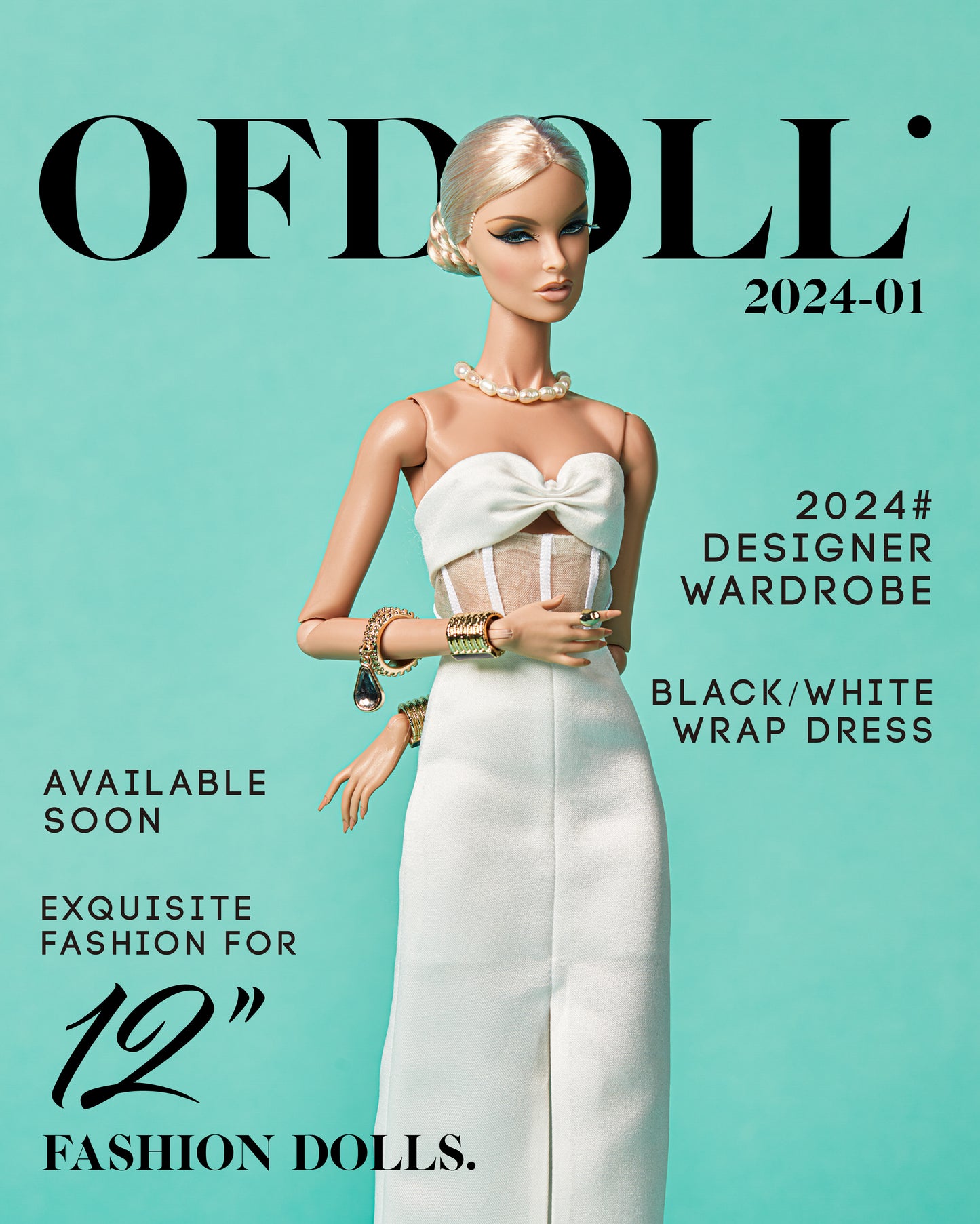 OFDOLL [Designer Wardrobe] Black&White Swan