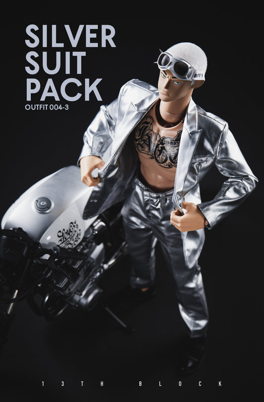 Outfit 004-3 Silver suit pack