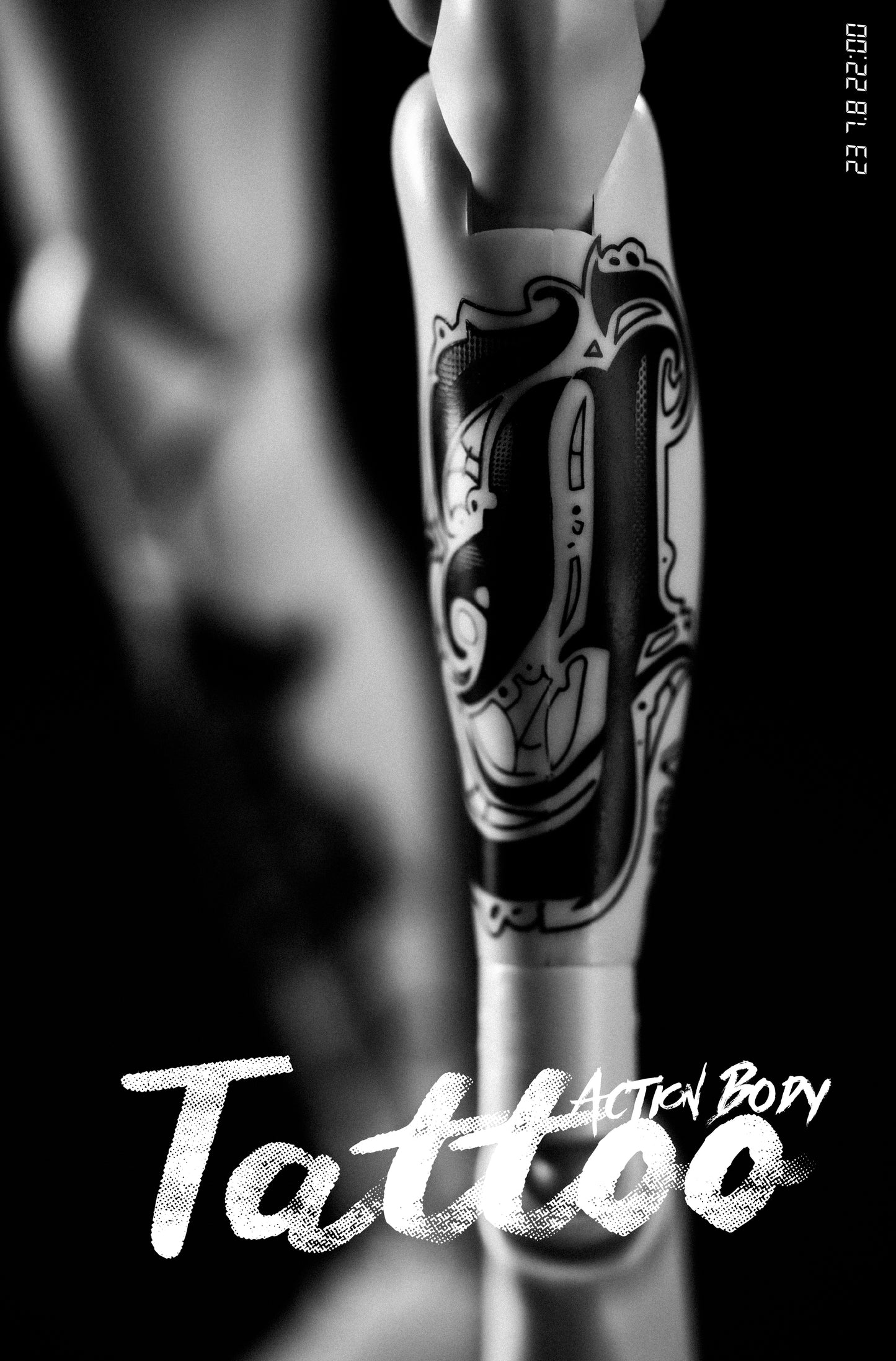 1/6 12inch TATTOO Action Body 13th x Lister